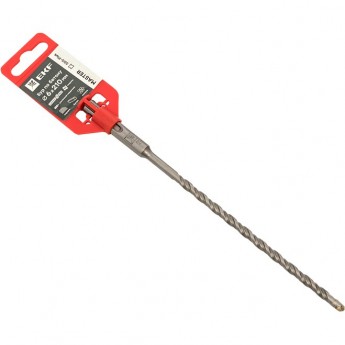 Бур по бетону EKF MASTER SDS-plus 6х210 мм (2 резца) (4S спираль)